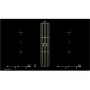 Варочная панель Kuppersbusch KMI 9800.0 SR Black Chrome индукционная с вытяжкой