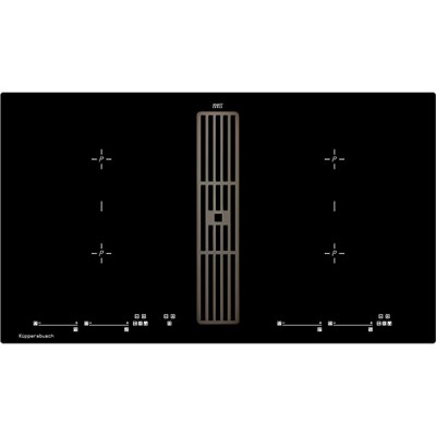 Варочная панель Kuppersbusch KMI 9800.0 SR Black Chrome индукционная с вытяжкой Варочная панель Kuppersbusch KMI 9800.0 SR Black Chrome индукционная с вытяжкой