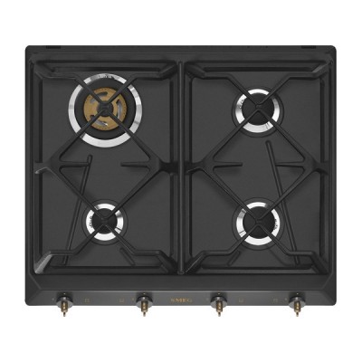 Варочная панель SMEG SRV864AOGH газовая Варочная панель SMEG SRV864AOGH газовая