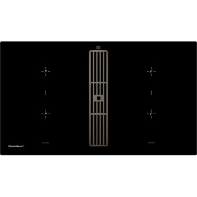 Варочная панель Kuppersbusch KMI 9850.0 SR Black Chrome индукционная с вытяжкой Варочная панель Kuppersbusch KMI 9850.0 SR Black Chrome индукционная с вытяжкой