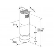 Вытяжка MAUNFELD FESTIVAL 392 Isla бургундия