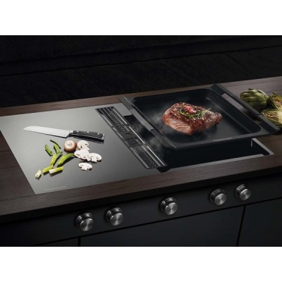 Варочная панель с встр. вытяжкой Kuppersbusch KMI 9850.0 SR индукционная Варочная панель с встр. вытяжкой Kuppersbusch KMI 9850.0 SR индукционная