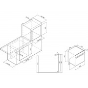 Компактный духовой шкаф с СВЧ и грилем GRAUDE BWG 45.0 S
