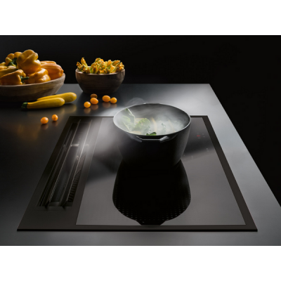 Варочная панель с встр. вытяжкой Falmec SINTESI 90 P.E.U. BLACK индукционная Варочная панель с встр. вытяжкой Falmec SINTESI 90 P.E.U. BLACK индукционная