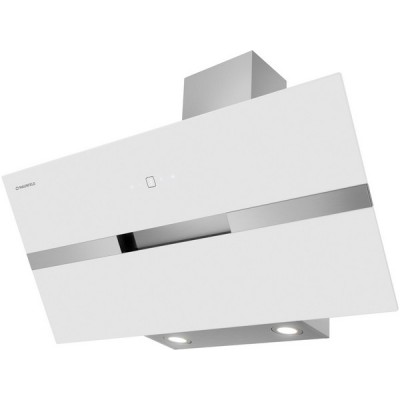 Вытяжка MAUNFELD MERSEY 90 белыйвставка сатин Вытяжка MAUNFELD MERSEY 90 белыйвставка сатин