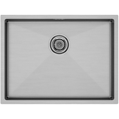 Мойка Paulmark Next-580 PM215844-BS, брашированная нерж.сталь Мойка Paulmark Next-580 PM215844-BS, брашированная нерж.сталь