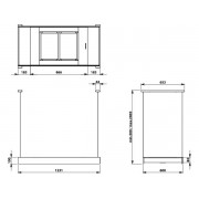 Вытяжка Falmec LIGHT 120 BLACK