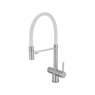 Смеситель Emar ЕС - 7024WHT Satin Смеситель Emar ЕС - 7024WHT Satin