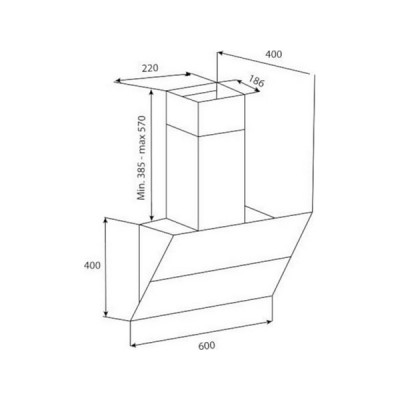 Вытяжка Korting KHC 65070 GB Вытяжка Korting KHC 65070 GB