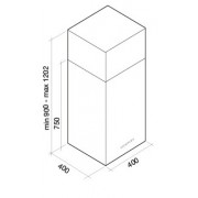 Вытяжка Falmec MIRA IS WHITE 40