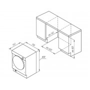 Встраиваемая стирально-сушильная машина Kuppersberg WD 1488