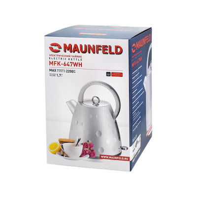 Чайник MAUNFELD MFK-647WH Чайник MAUNFELD MFK-647WH