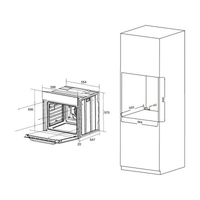 Духовой шкаф MEFERI MEO6016WH COMFORT PLUS Духовой шкаф MEFERI MEO6016WH COMFORT PLUS
