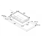 Варочная панель Bertazzoni PM36500X газовая