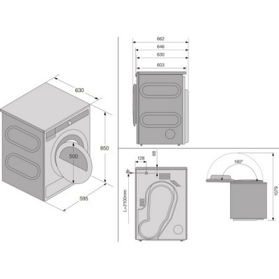 Сушильная машина ASKO T108HBW Сушильная машина ASKO T108HBW
