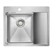 Мойка Paulmark Alster PM825951-BSL, брашированная нерж. сталь