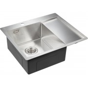 Мойка Paulmark Alster PM825951-BSL, брашированная нерж. сталь