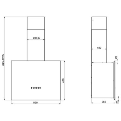 Вытяжка Elikor Метеорит 60П-700-Э4Д черный/состаренное срб Вытяжка Elikor Метеорит 60П-700-Э4Д черный/состаренное срб