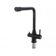 Смеситель Handmade SUS125BL-017F-015, черный