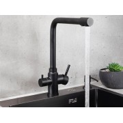 Смеситель Handmade SUS125BL-017F-015, черный