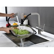 Смеситель Paulmark Serpentine Se213222-DG, графит