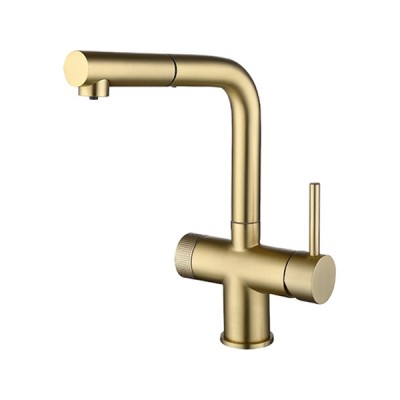 Смеситель Emar ЕС - 7026 Matt Gold Смеситель Emar ЕС - 7026 Matt Gold