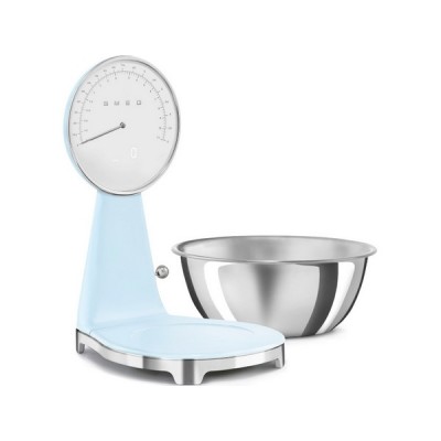 Кухонные весы SMEG KSF01PBWW пастельный голубой Кухонные весы SMEG KSF01PBWW пастельный голубой