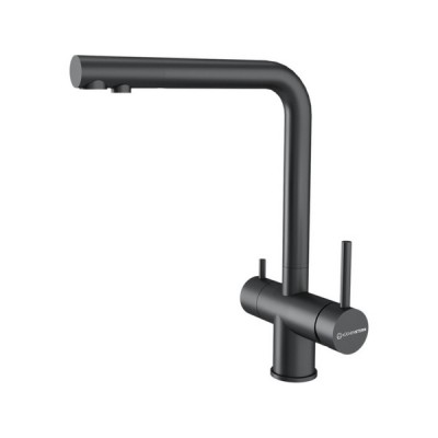 Смеситель Kuchenstern FOKUS-FS вороненая сталь Смеситель Kuchenstern FOKUS-FS вороненая сталь