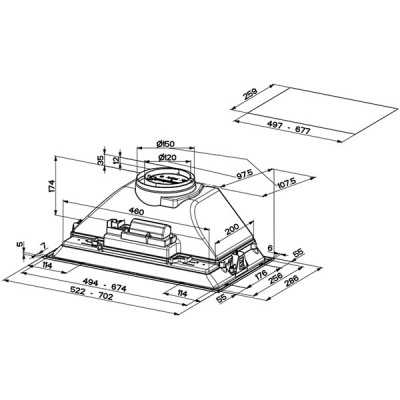 Вытяжка Faber INKA SMART HC X A52 (305.0599.307) Вытяжка Faber INKA SMART HC X A52 (305.0599.307)