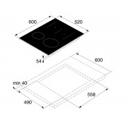 Варочная панель ASKO HI1621G индукционная