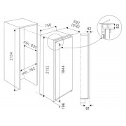 Холодильная камера Kuppersbusch FKFX 9800.0i встраиваемая