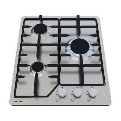 Варочная панель KRONA VOLLE 45 IX K газовая Варочная панель KRONA VOLLE 45 IX K газовая