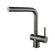 Смеситель Paulmark Dosse Do214418-GM, вороненая сталь