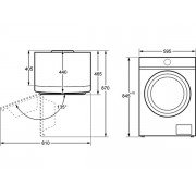 Стиральная машина MAUNFELD MFWM127IWHT
