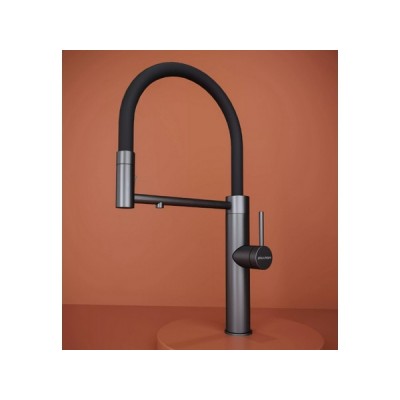 Смеситель Paulmark Ganymede Ga213199-GM, вороненая сталь Смеситель Paulmark Ganymede Ga213199-GM, вороненая сталь