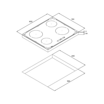 Варочная панель Teka IBR 64040 TTC BLACK-MG (112520013) индукционная Варочная панель Teka IBR 64040 TTC BLACK-MG (112520013) индукционная