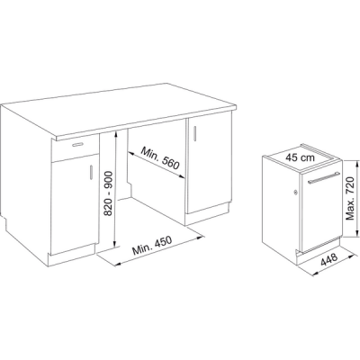 Посудомоечная машина Franke FDW 4510 E8P E (117.0616.305) Посудомоечная машина Franke FDW 4510 E8P E (117.0616.305)