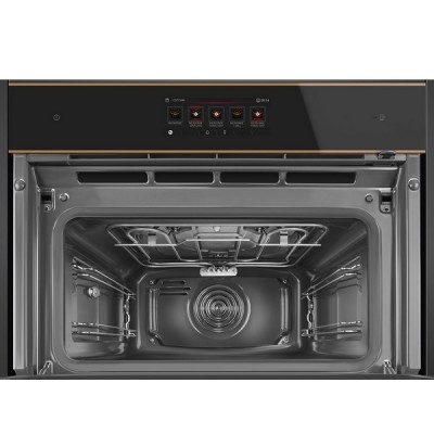 Духовой шкаф SMEG SO4606WAPNR компактный с паром и СВЧ Духовой шкаф SMEG SO4606WAPNR компактный с паром и СВЧ