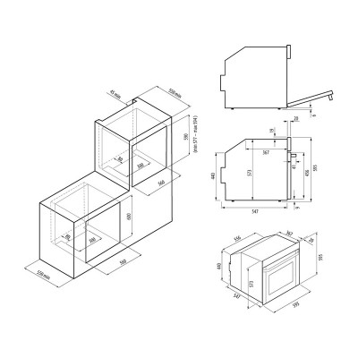 Духовой шкаф KRONA ROMANA 60 BL Духовой шкаф KRONA ROMANA 60 BL