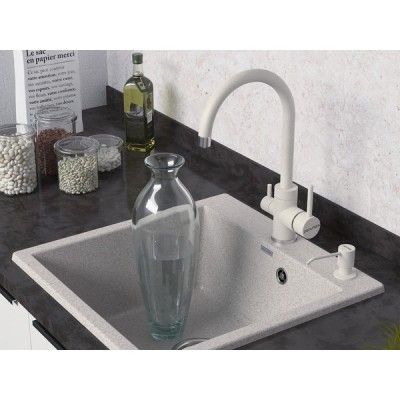 Смеситель Paulmark Essen Es213211-328, бежевый Смеситель Paulmark Essen Es213211-328, бежевый