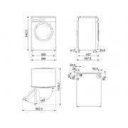 Стиральная машина SMEG WM3T24RU