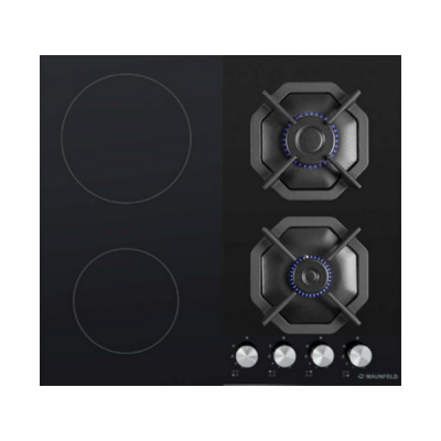 Варочная панель MAUNFELD EEHG.642VC.2CB/KG комбинированная Варочная панель MAUNFELD EEHG.642VC.2CB/KG комбинированная