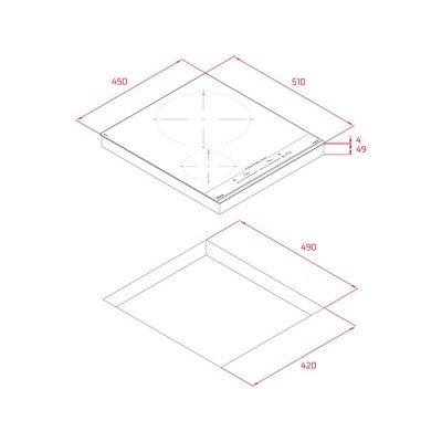 Варочная панель Teka IZC 42400 MSP BLACK (112510023) индукционная Варочная панель Teka IZC 42400 MSP BLACK (112510023) индукционная