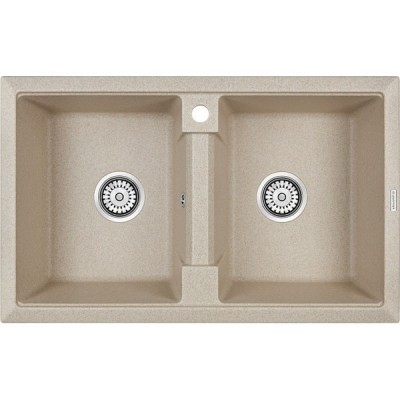 Мойка Paulmark Tandem 80/2 PM238150-BE, бежевый Мойка Paulmark Tandem 80/2 PM238150-BE, бежевый