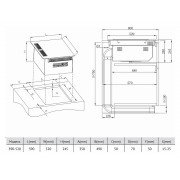 Варочная панель Korting HIBH 40980 NB индукционная