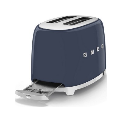 Тостер на 2 ломтика SMEG TSF01NBEU темно-синий Тостер на 2 ломтика SMEG TSF01NBEU темно-синий