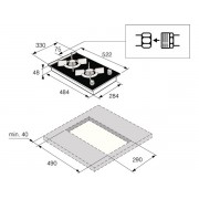 Варочная панель ASKO HG8320BGB1 газовая