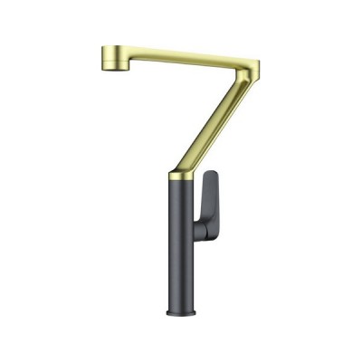 Смеситель Omoikiri Tara-LG-GM латунь/светлое золото/вороненая сталь (4994396) Смеситель Omoikiri Tara-LG-GM латунь/светлое золото/вороненая сталь (4994396)