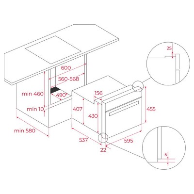 Духовой шкаф TEKA HLC 8440 C FULL BLACK (111160028) компактный с СВЧ Духовой шкаф TEKA HLC 8440 C FULL BLACK (111160028) компактный с СВЧ