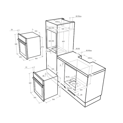 Духовой шкаф MAUNFELD MGOG.673B газовый Духовой шкаф MAUNFELD MGOG.673B газовый
